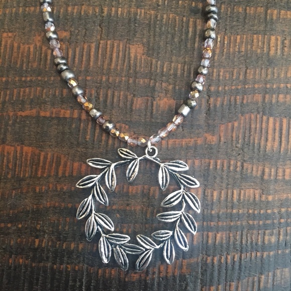 Pendant Necklace beaded handmade christmas gift - Picture 5 of 8